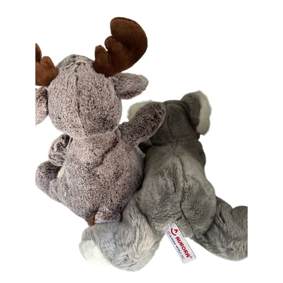 Plush Moose & Koala Stuffed Animals By Aurora - Picture 3 of 3